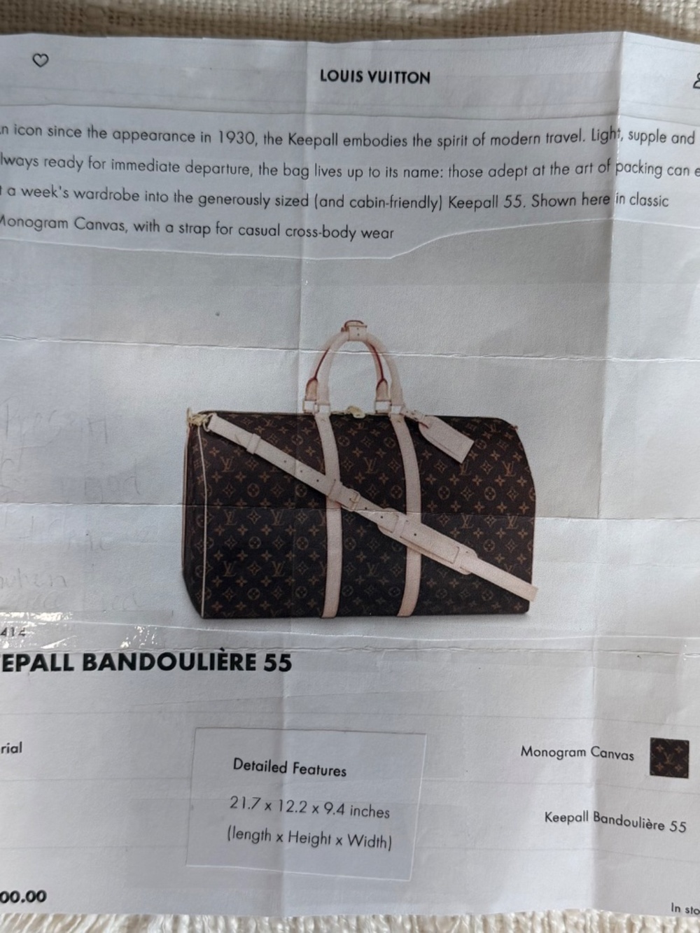 Keep all duffel bag 55 - Picture 6 of 8